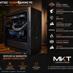 Gaming PC Ryzen 7 5800X | RTX 3070 8GB | 32GB RAM | 1TB NVMe SSD